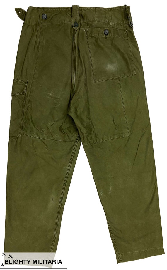Original British Army 1960 Pattern Combat Trousers - … - Gem