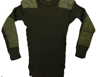 « Jersey homme lourd » original de l'armée britannique daté de 1974 - Taille 2