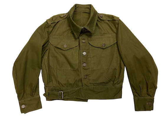 Original 1944 Dated British Army Denim Battledress