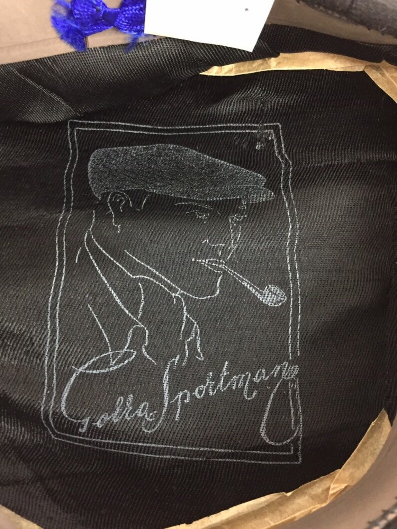 Original 1940 Spanish Made Flat Cap Childs Etsy