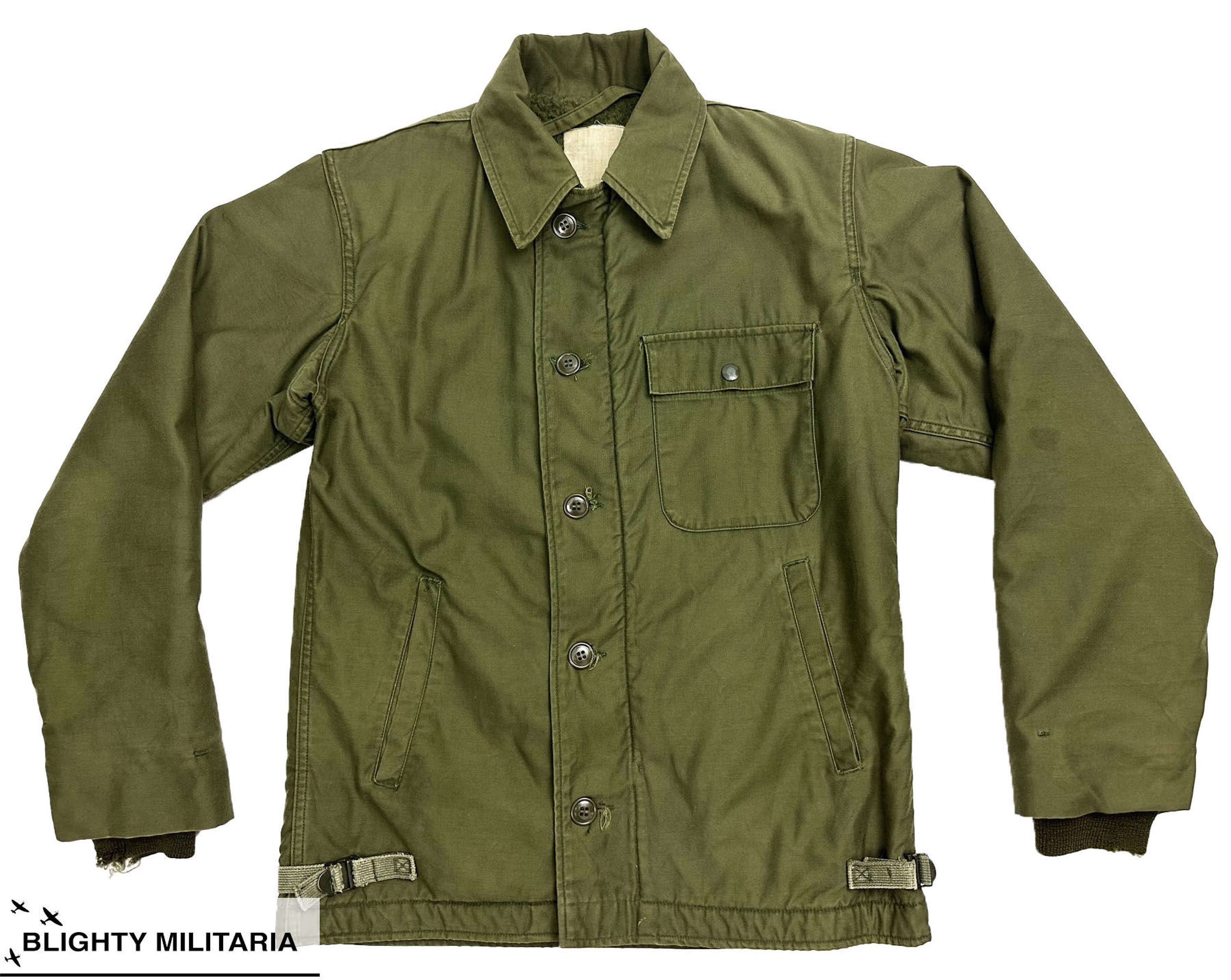 Buy Original 1970s US Navy A2 Deck Jacket Online in India - Etsy