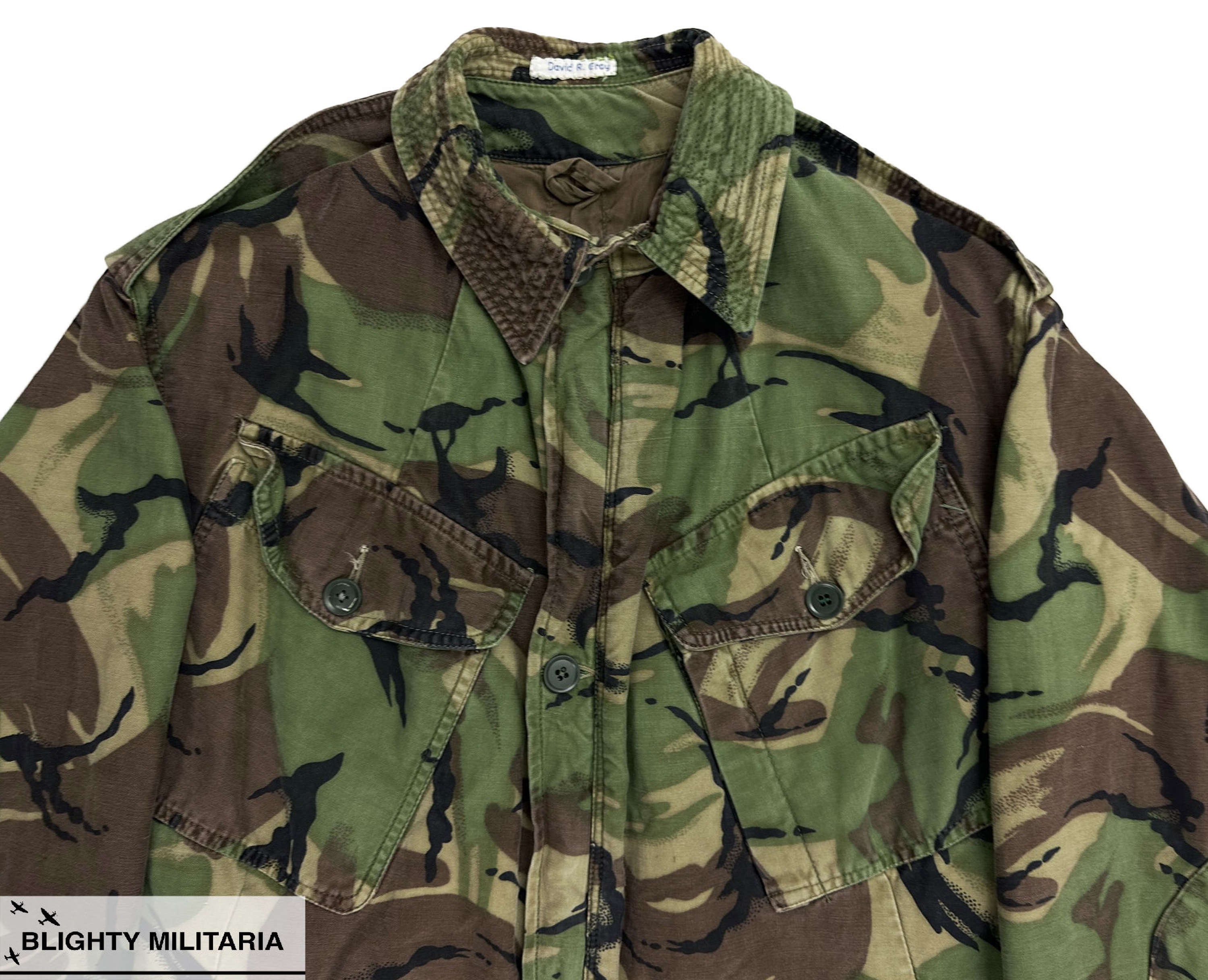 Original British Army 1960 Pattern DPM Combat Smock Size 7 - Etsy