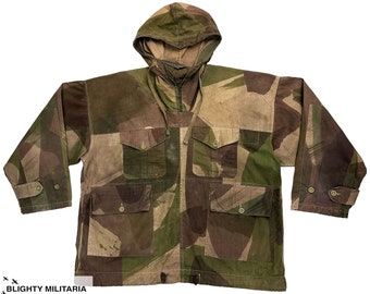 Original 1944 Dated British Army Camouflage Windproof Smock