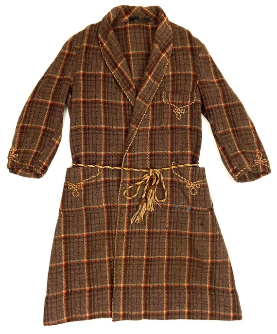Original late 1940s Men’s Dressing Gown by ‘Unwin’