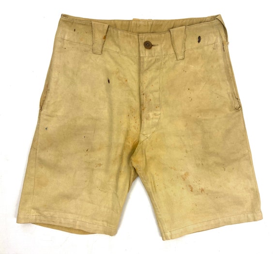 Original 1940s British Workwear Shorts