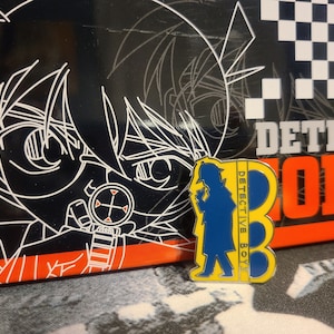 Detective Boys Badge - UNOFFICIAL Detective Conan/Case Closed Enamel Pin [Shipped from Canada]