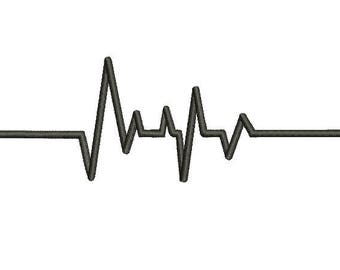 heart beat etsy