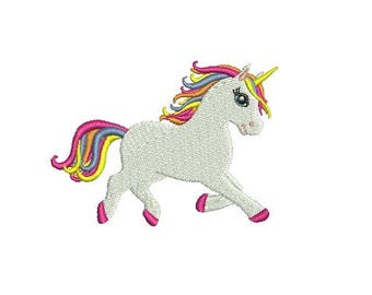 Unicorn Design Embroidery Design Fill Design Machine Embroidery Instant Download Digital File EN2019_F