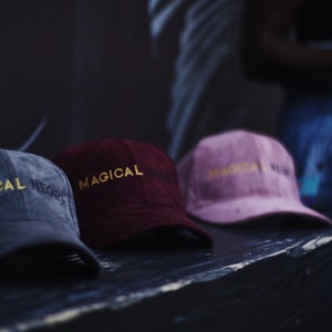 Limited edition Magical negro suede finish