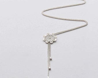 PRINCESA INCA 950 Silver Necklace ~ Andean Clover Jewelry
