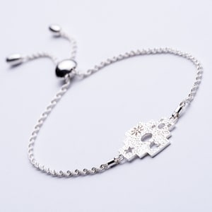 PRINCESA INCA 950 Silver Bracelet ~ Andean Cross Jewelry
