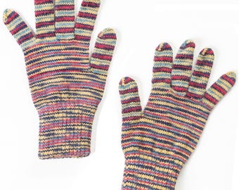 Alpacawollen handschoenen - zachte warme winter, uniseks handkleding - veelkleurig