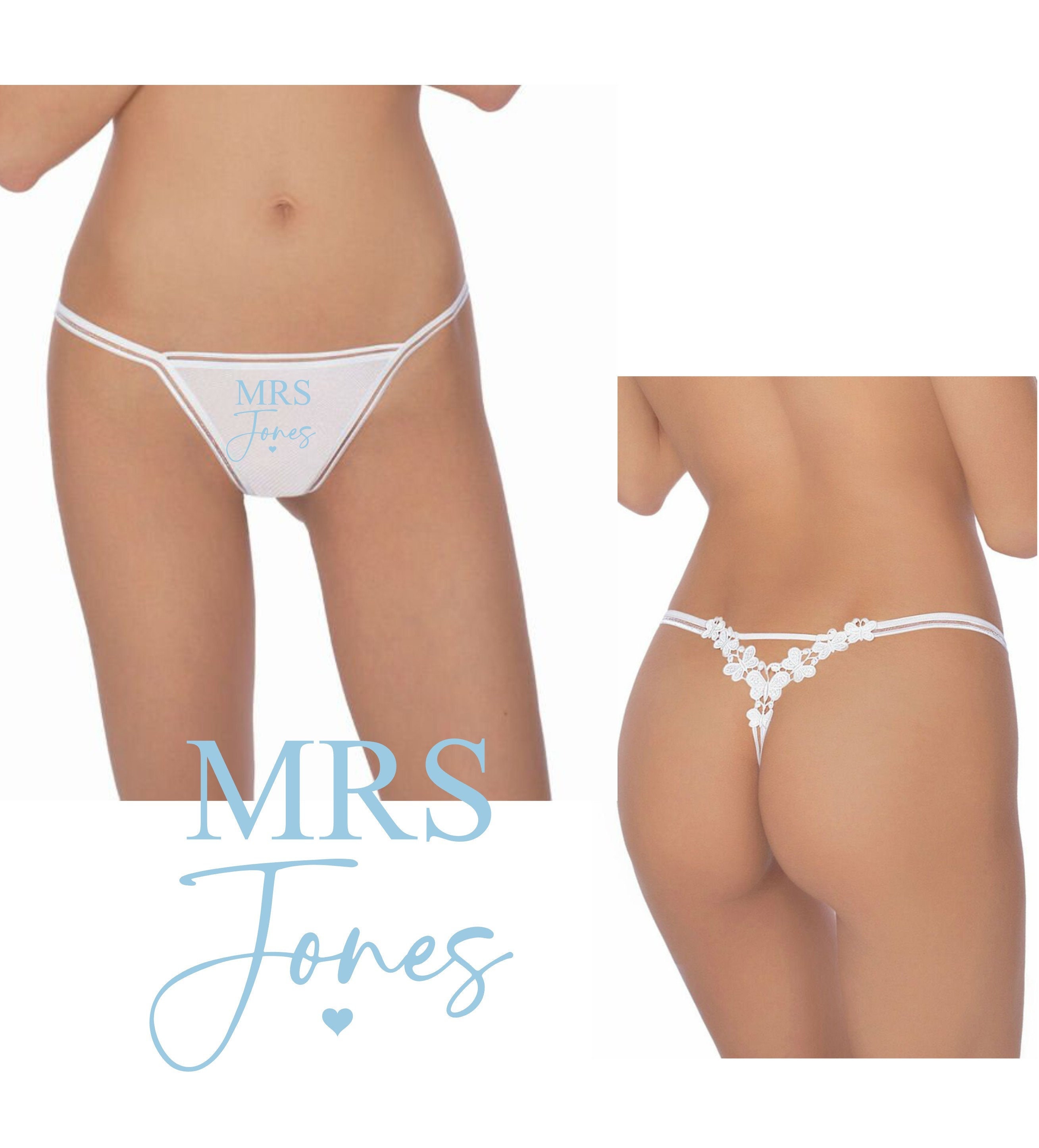Bridal Thong Etsy