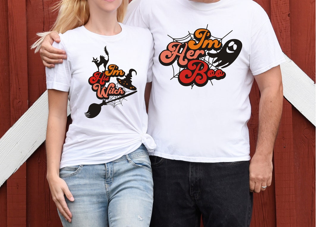 Camisetas Estampadas Camisas Iguales Para Hombre Y Mujer Halloween
