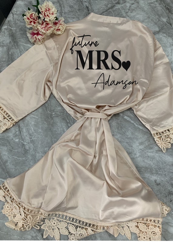 future mrs dressing gown