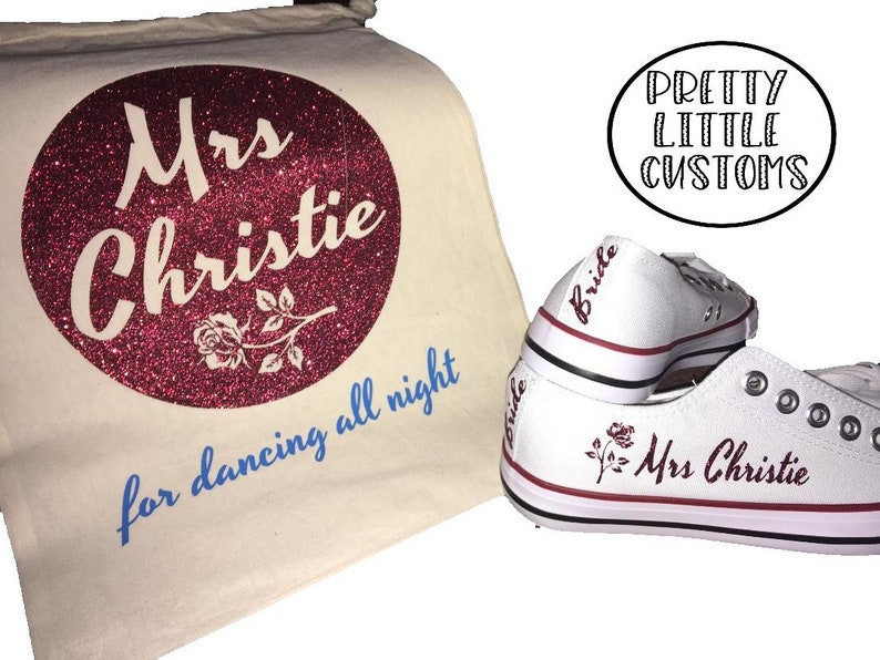 personalised trainers with name