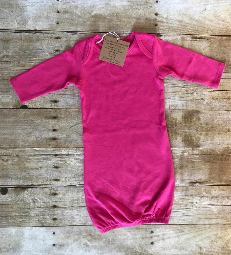 Infant Gown Coming Home Outfit Custom Baby Gown Baby Gown Baby Shower Gift Sleep Gown Personalized Sleep Sack Baby Clothes