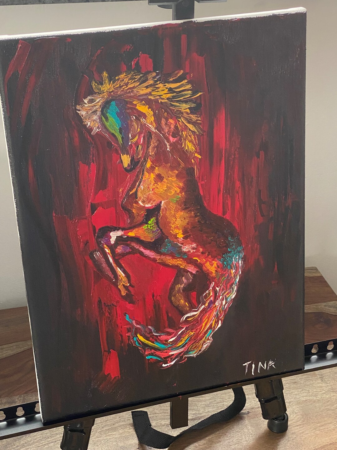 Original Oil Painting on Canvas. Title of the Painting Etsy