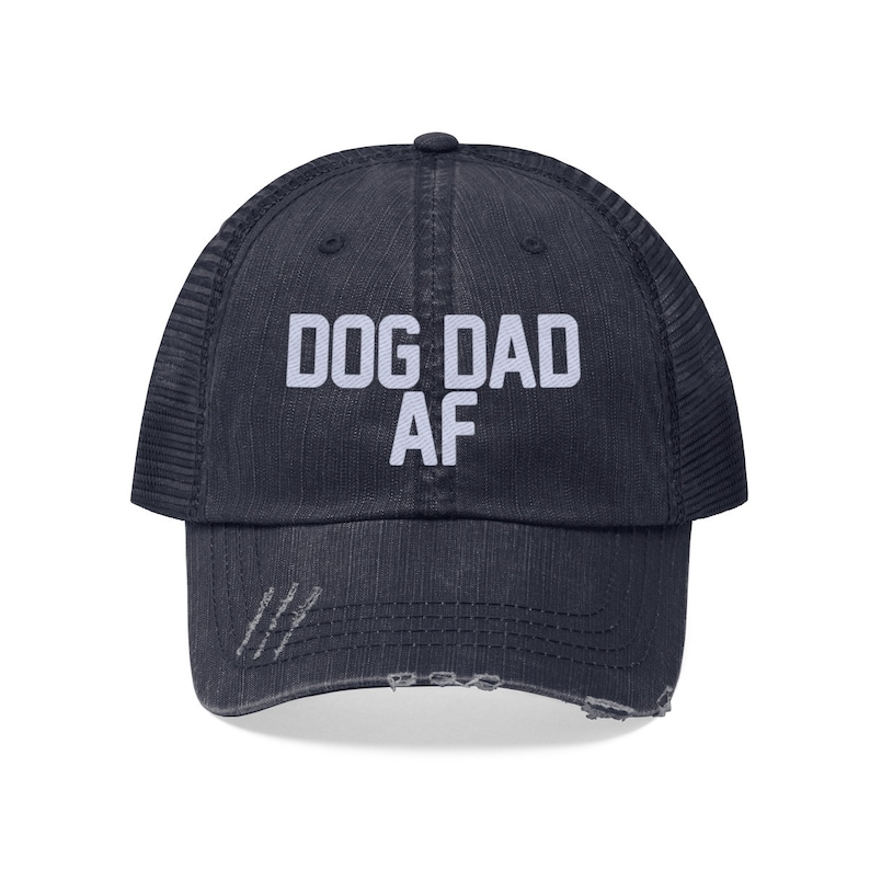 Embroidered Baseball Hat Distressed Cap Father/'s Day Hat Dog Dad Gift Dog Lover Gift Dog daddy AF Dog Hat Dog Dad Hat Camo Rescue Dad