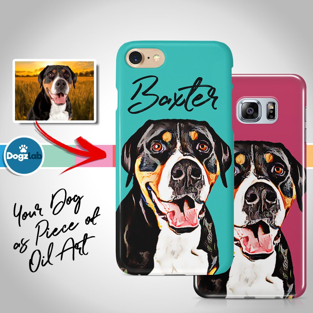 Custom Dog Phone Case Personalized Pet Phone Case Customized Etsy