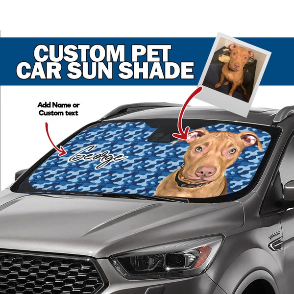 Golden Retriever Sun Shade for Car Etsy