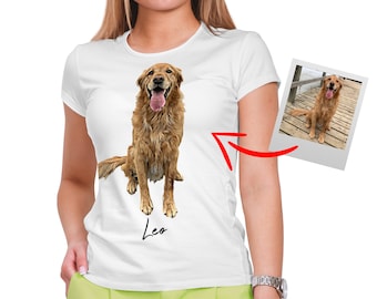 Dog Mom Shirt, Custom Dog Mom T-shirt, Dog shirt for her, Dog shirt for Woman, Fur Mom shirt, Shirt for dog lover, Pet shirt