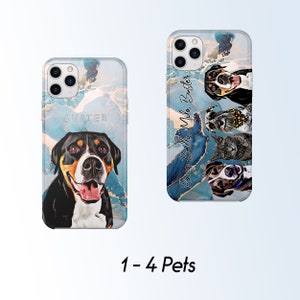 Dog Mom Gift, Custom Dog Phone Case, Dog lover gift, iPhone 12, iPhone 13, Dog Phone Case, Pet Phone Case Personalized image 3