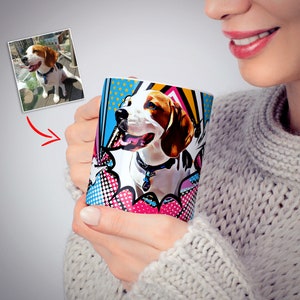Personalized Dog Mug, Dog Mom Mug, Dog Dad Mug, Dog Lover Mug, Pet Mug, Dog Mom Gift, Dog Dad Gift, Coffee Cup, Dog Gifts, Custom Dog Mug