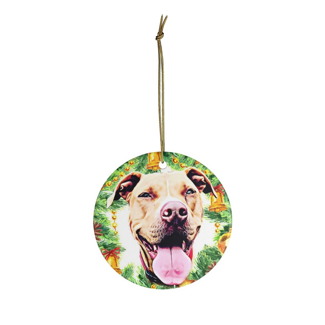 Personalized Dog Ornament Personalized Dog Christmas Etsy