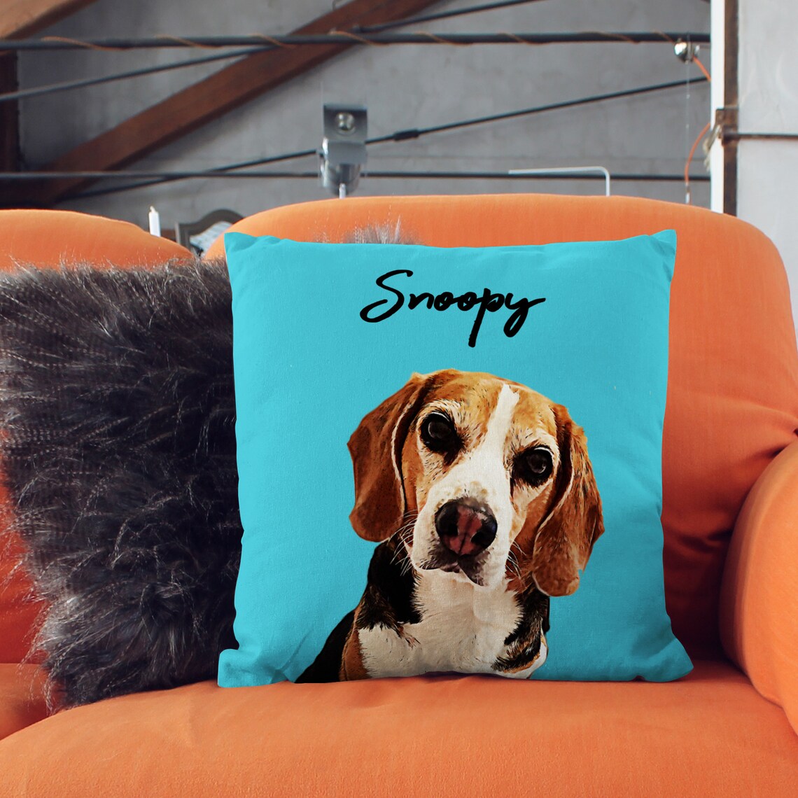 Custom Dog Pillow Personalized Dog Pillow Cover Pet Etsy