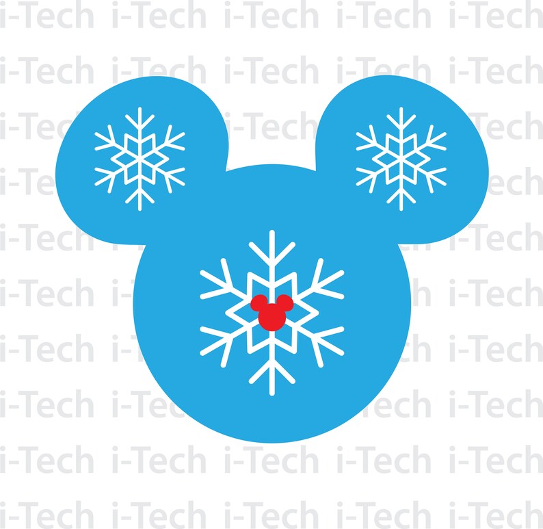 Download Snowflake Svg Instant Download Cricut Dxf Silhouette Cut Files Svg Disney Christmas Svg Mickey Snowflake Svg Visual Arts Craft Supplies Tools Kromasol Com