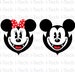 Halloween Vampire SVG, Disney Mickey Minnie Halloween, Halloween SVG, Cricut, Silhouette Cut Files svg, Dxf, Instant Download 