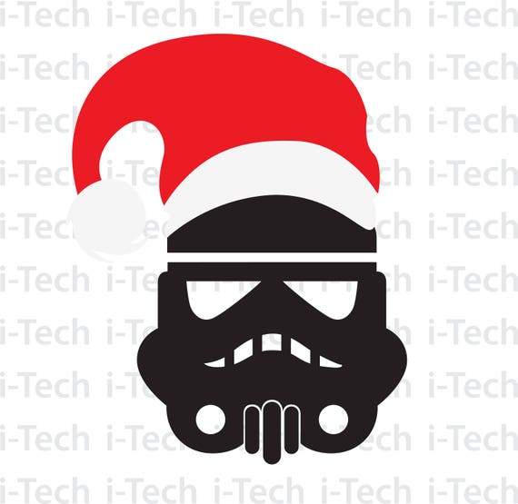 Download Star Wars Christmas Svg Disney Storm Trooper Christmas Etsy
