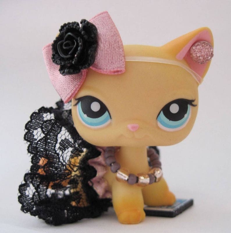 Littlest Pet Shop LPS clothes accessories Custom Skirt Bow Etsy