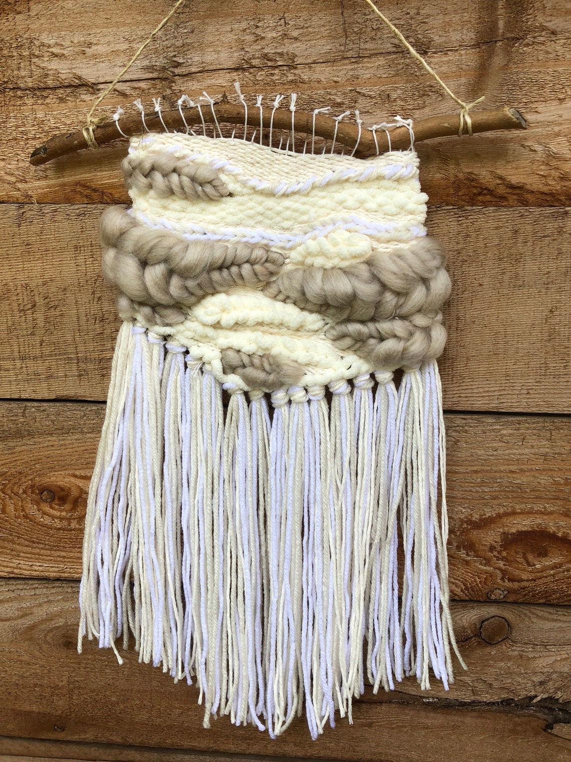 Boho Woven Wall Hanging Etsy