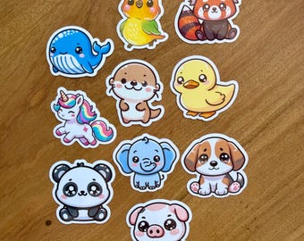 Kawaii Animal Sticker Bundle Vol. 2