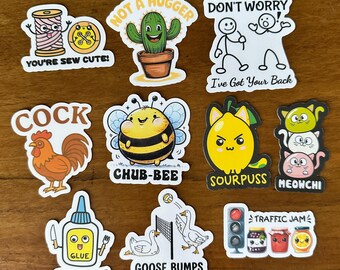 The Ultimate Puns Sticker Set