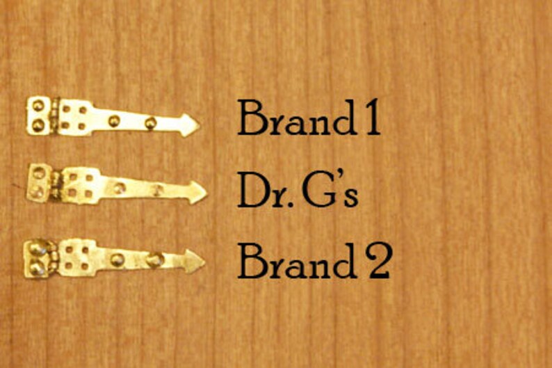 FA01 Miniature Brass Hardware in 112 Scale Brass Fasteners Etsy