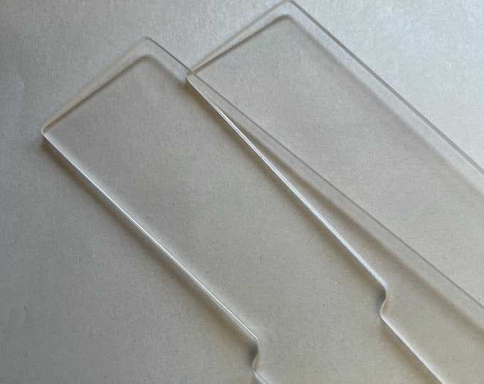 Clear Acrylic Front Stoppers for Tulip / Jess / Jessy Stands