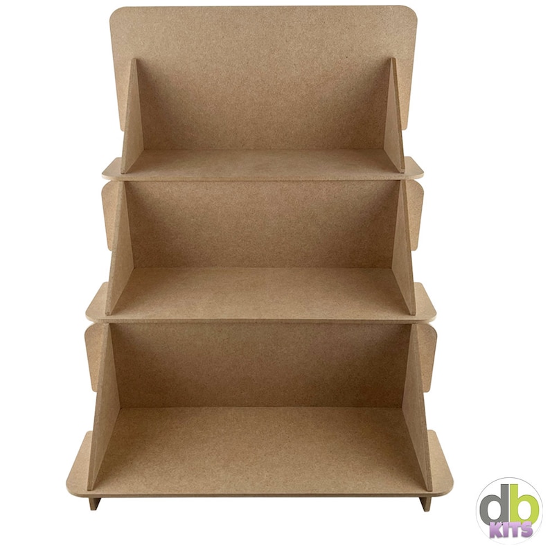 3 Tiered Wooden Craft FAIR DISPLAY STAND Retail Cnc Cut 4mm | Etsy UK