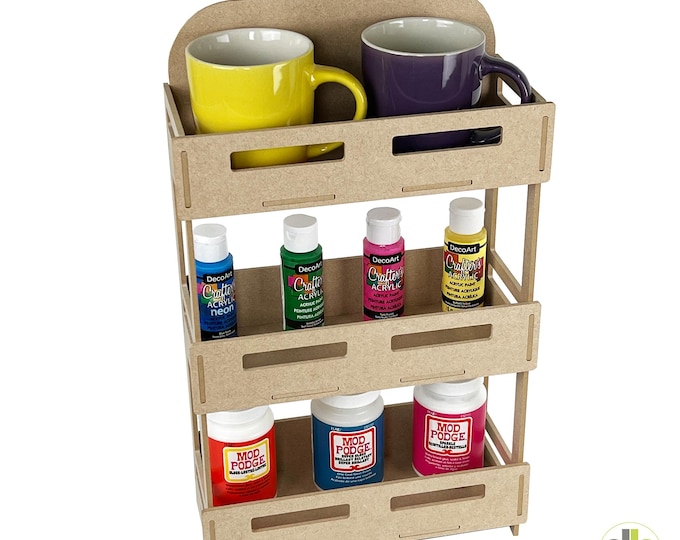 Self Build - Wooden Stand - Craft fair display - Wood Retail Stand - Internal dims 25cm x 10cm x 5cm