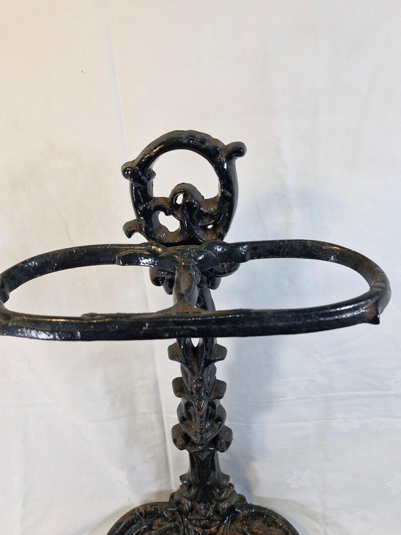 Vintage Umbrella / Stick Stand Cast Iron Hall Way Entrance Hall Etsy UK