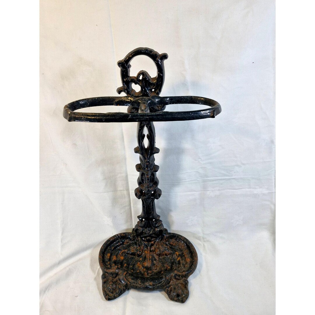 Vintage Umbrella / Stick Stand Cast Iron Hall Way Entrance Hall Etsy UK