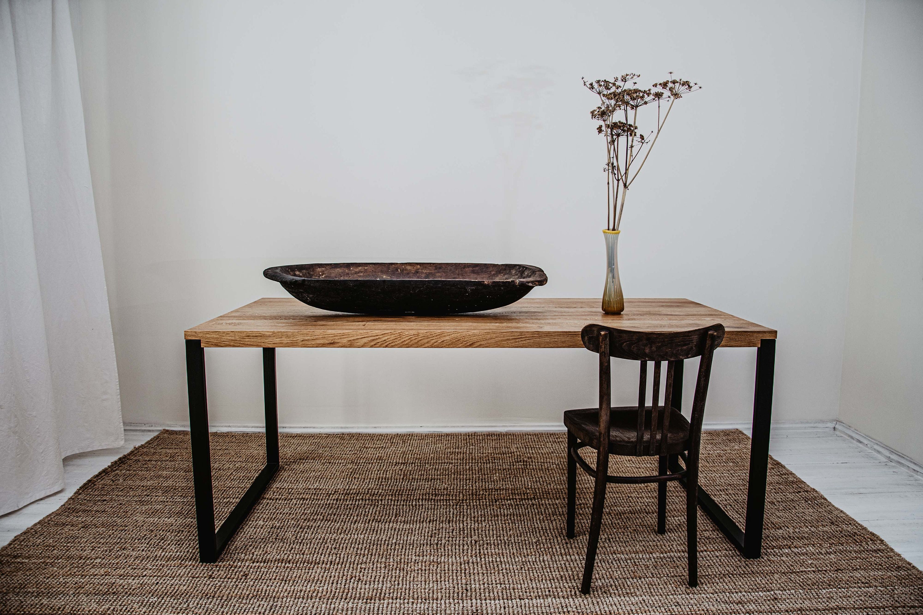 Black 2024 industrial table