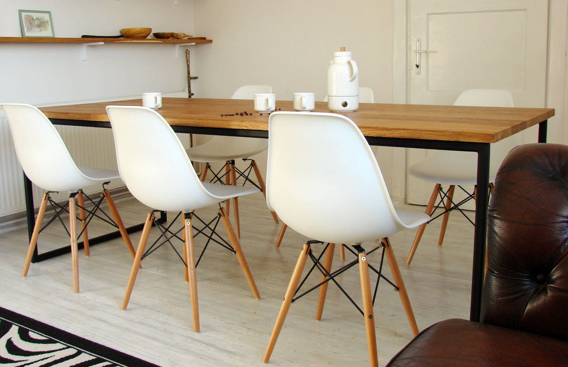 Large Oak Dining Table BASIC NIO 220x90 or 220x100. Modern