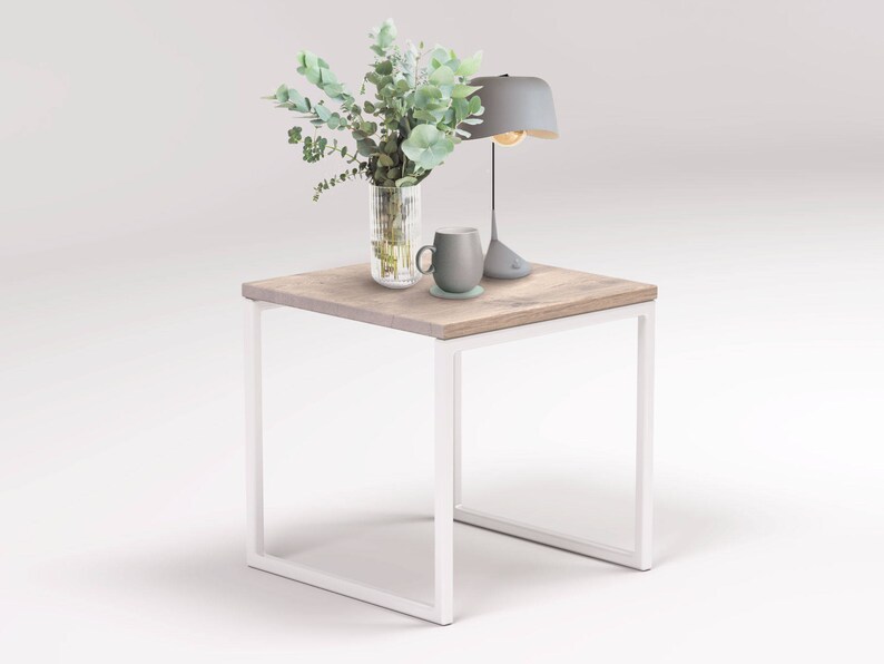 Scandinavian Side Table Small Coffee Modern Nightstand Image 0