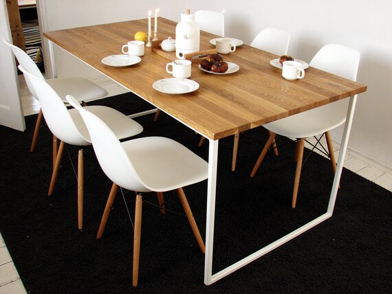 Scandinavian Dining Table Basic Tre, Scandinavian Style Dining Chairs Uk