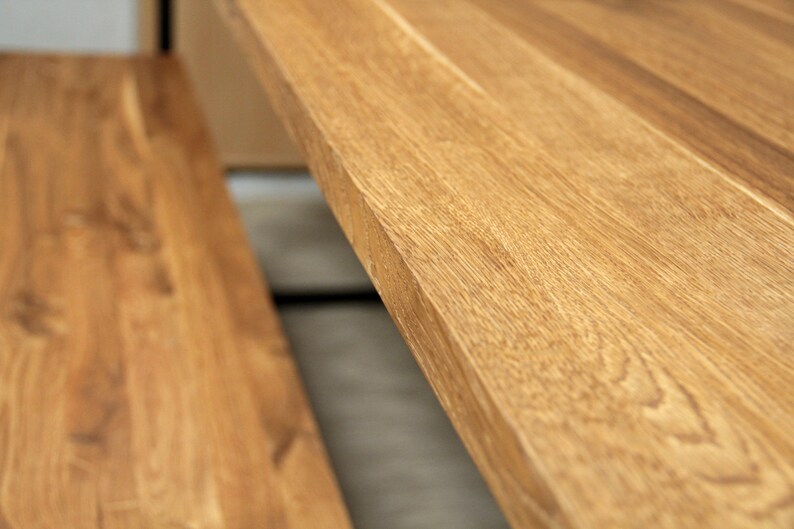 Industrie Esszimmer Set Schwarzer Stahlrahmen Esstisch BASIC | Etsy