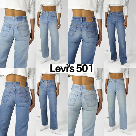 Vintage Levi's 501 Jeans 28” Waist | Straight Leg 100