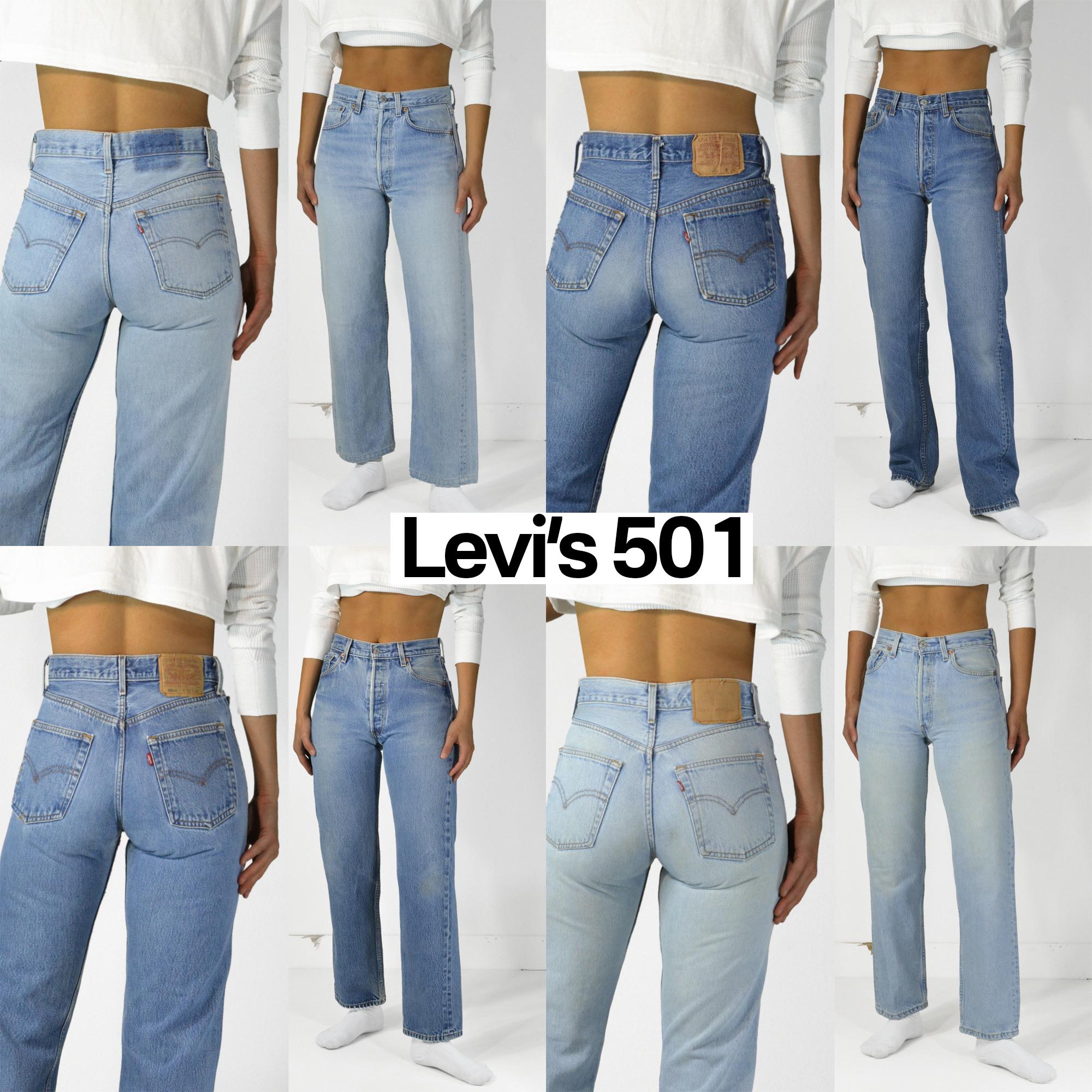 Vintage Levi's 501 Jeans 28” Waist | Straight Leg 100